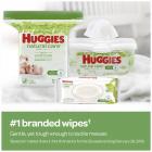 HUGGIES Natural Care Baby Wipes 3 Refill Packs
