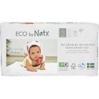 Eco by Naty Premium Disposable Diapers for Sensitive Skin Size 2, 4 packs of 33, 132 Diapers