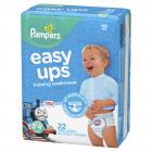 Pampers Easy Ups Training Underwear Boys Size 5 3T-4T 110 Count