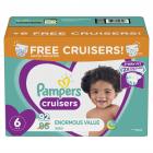 Pampers Cruisers Diapers Size 6 Bonus Pack 92 Count