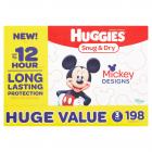 HUGGIES Snug & Dry Diapers, Size 3, 198 Count