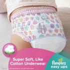 Pampers Easy Ups Training Underwear Girls Size 6 4T-5T 19 Count