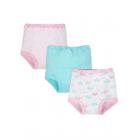 Gerber Organic Pink Cotton Reusable Training Pants, 3-pack, Girls