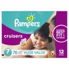 Pampers Cruisers Diapers Size 7 76 count