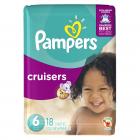 Pampers Cruisers Diapers Size 6 18 count