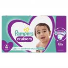 Pampers Cruisers Diapers Size 4 124 Count