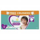 Pampers Cruisers Diapers Size 5 Bonus Pack 112 Count