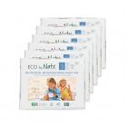 Eco by Naty Premium Disposable Diapers for Sensitive Skin, Size 3, 6 packs of 30, 180 Diapers