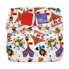 Bambino Mio Miosolo All-In-One Reusable Diaper - Circus Time - One Size (4+ kg)