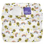 Bambino Mio Miosolo All-In-One Reusable Diaper - Honeybee Hive - One Size (4+ kg)