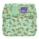 Bambino Mio Miosolo All-In-One Reusable Diaper - Rainbow Rays - One Size (4+ kg)