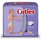 Disposable diapers Cuties Jumbo Premium, Size 4 (10-17 kg)