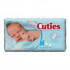 Disposable diapers Cuties Jumbo Premium, Size Newborn (0-4 kg)