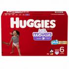 HUGGIES Little Movers Plus Diapers, Size 6 (16+ kg)