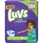 Luvs Triple Leakguards Diapers Size 6 (16+ kg)