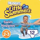 Huggies Little Swimmers Disposable Diaper Swim Nappies, Size 2-3 (3-8kg)