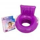 On the Go Inflatables Purple Soft Inflatable Travel Potty Training Seat