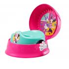Disney Minnie Mouse 3-in-1 Potty Training Toilet, Toddler Toilet Training Set