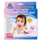 On the Go Inflatables Red Soft Inflatable Travel Potty Training Seat