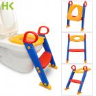 3 Pack Anti Slip Potty Training Ladder Step Up Seat Toilet Contoured Cushion Training Step Stool for Kids and Toddlers