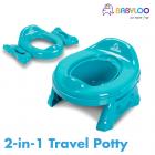 2-in-1 Travel Potty, Blue