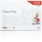 Eco by Naty Clean Potty made of Sugarcane, includes 10 Flushable Liners