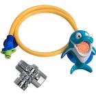 Rinse Ace My Own Shower Children's Showerhead, Dolphin