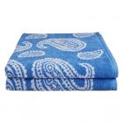 Impressions Cotton Paisley 2-Piece Bath Towel Set