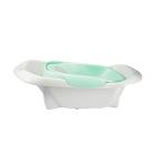 The First Years 4-in-1 Warming Comfort Tub Newborn to Toddler Baby Bath Tub Teal