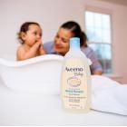 Aveeno Baby Gentle Wash & Shampoo with Oat, 18 fl. oz, Twin Pack