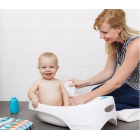 Boon Soak 3-Stage Bathtub, Baby Bath Seat For Sink, Blue