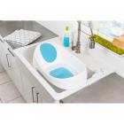 Boon Soak 3-Stage Bathtub, Baby Bath Seat For Sink, Blue