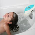 Boon Flo Water Deflector &amp; Protective Faucet Cover With Bubble Bath Dispenser