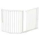 BabyDan Flex Gate Medium 35.4" - 57.5" - White