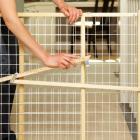 North States NS4615 Wide Wire Mesh Gate