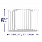 Dreambaby® Chelsea Extra Wide 38-42.5in Auto Close Metal Baby Gate
