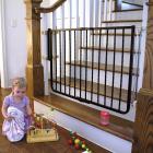 Cardinal Gates Wrought Iron Stairway Angle Baby Gate 27"-42.5"