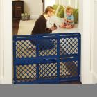 North States Supergate Classic Gray Easy Use Baby Gate, 26''-42''