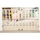 Regalo Wooden Expandable Safety Gate