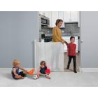 KidCo Retractable Safeway mesh barrier, extends for all openings up to 55″, white