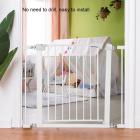 Baby Safety Gate with 14cm Extension EECOO Adjustable Baby Safety Gate for 75-82cm Door Through Walk