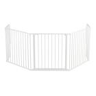 BabyDan Flex Hearth Gate Extra Large 35.4" - 109.5" - White