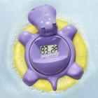 Aquatopia Floating Safety Bath Thermometer for Infants, Digital Audible Alarm, Beeps when too hot or too cold!, Purple