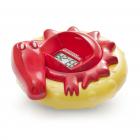 Aquatopia Floating Safety Bath Thermometer for Infants, Digital Audible Alarm, Beeps when too hot or too cold!, Red