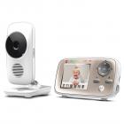 Motorola MBP667CONNECT Video Baby Monitor with Wi-Fi Viewing, 2.8" Color Screen, Two-Way Audio, and Room Temperature Display