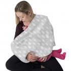 Kushies GoPillow Wearable Breastfeeding Pillow Grey Print