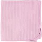 Touched by Nature Baby Boy and Girl Organic Cotton Swaddle Blanket - Pink