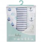 Ideal Baby by the Makers of Aden + Anais Swaddles, Set Sail