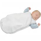 CANDIDE Luxury Wearable Blanket and Nap Sack - White