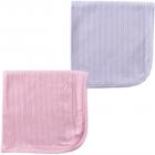 Touched by Nature Baby Girls' Organic Cotton Swaddle Blanket, 2-Pack, Choose Your Color